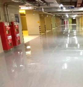 Наливной пол 80 мм - вариант 2