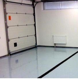 Наливной пол для гаража - модель 1