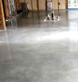 Наливной пол на бетонное основание - вариант 2