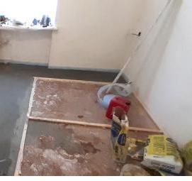 Наливной пол на деревянное основание - модель 4