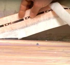 Наливной пол на деревянное основание - модель 3