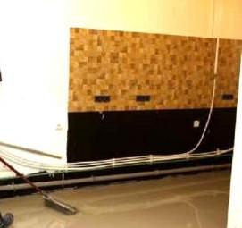 Наливной пол на деревянное основание - модель 2