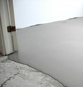 Наливной пол на гипсовой основе - модель 2