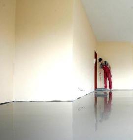 Наливной пол на стяжку - вариант 3