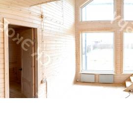 Наливной пол в каркасном доме - вариант 1