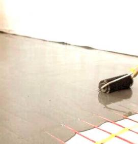 Наливной теплый пол - вариант 2