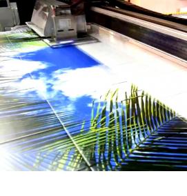 Нанесение рисунка на керамическую плитку - модель 4