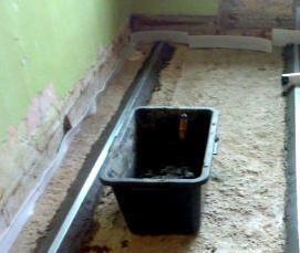 Напольная стяжка - вариант 1