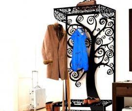 Напольное зеркало с вешалкой для одежды - тип 3