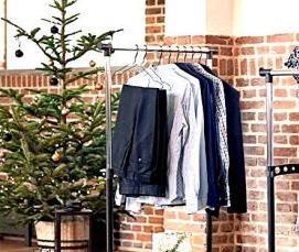 Напольное зеркало с вешалкой для одежды - тип 2