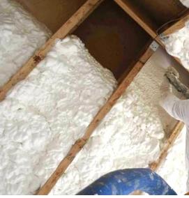 Напыляемая теплоизоляция - вариант 4
