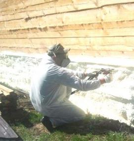 Напыляемый утеплитель ппу - тип 4