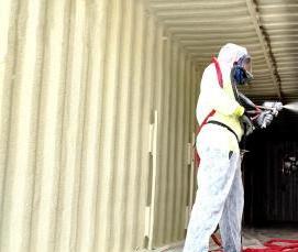 Напыляемый утеплитель - тип 2