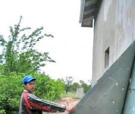 Наружный утеплитель под штукатурку - модель 2