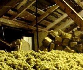 Насыпная минеральная вата - вариант 1