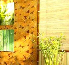 Натуральные бамбуковые обои - вариант 1