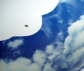 Натяжной потолок с небом и облаками - вариант 1