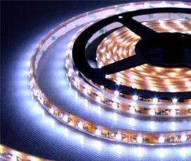 Натяжной потолок со светодиодной лентой - тип 1