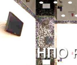 Натяжной потолок со светодиодной лентой внутри - тип 4