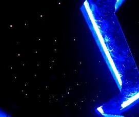 Натяжной потолок звездное небо двухуровневый - вариант 3