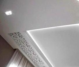 Натяжные потолки без гипсокартона - модель 3