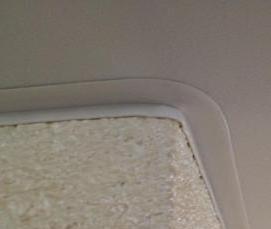 Натяжные потолки без ленты - модель 4