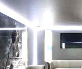 Натяжные потолки холодной натяжки - тип 3