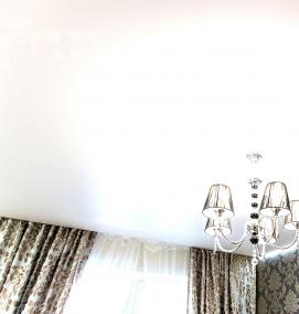 Натяжные потолки ванильный - тип 4