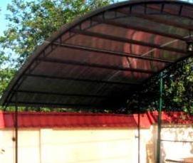 Из металлического профиля - модель 1