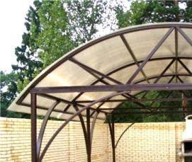 Из металлического профиля - модель 4