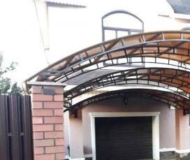 Из сотового поликарбоната - модель 1