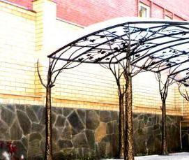 Металлический  для дачи - вариант 4