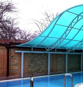 Навес над песочницей - вариант 4