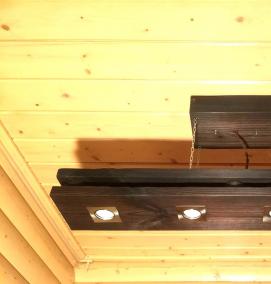 Навесные светильники потолочные - тип 1