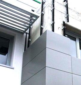 Навесные вентилируемые фасады - тип 2