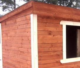 Небольшие бытовки - модель 4