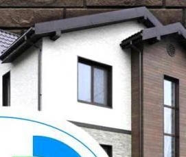 Негорючие фасадные панели - вариант 1