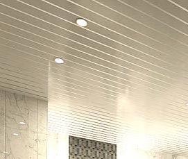 Немецкий реечный потолок - вариант 1