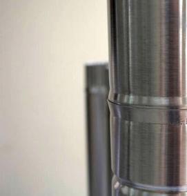 Нержавеющая труба 180 мм - тип 1