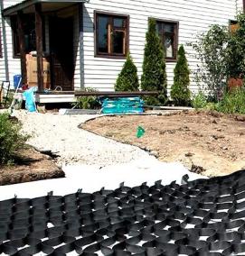 Нетканая георешетка - модель 2