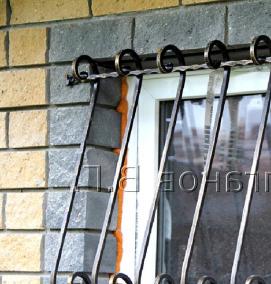 Невидимые решетки на окна - вариант 1