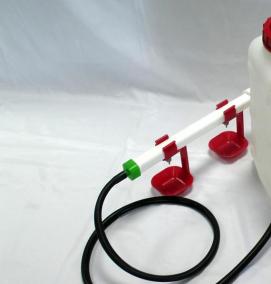 Ниппельная поилка для грызунов - вариант 2