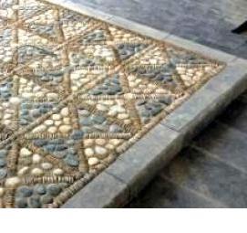 Объемная мозаика из камня - модель 4