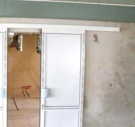 Облегченные раздвижные двери - тип 2