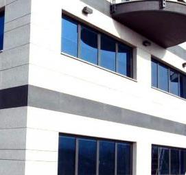 Облицовка фасада керамогранитом - модель 2