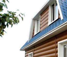 Облицовка металлическим ом - модель 1