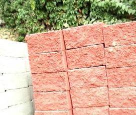 Облицовочный блок рваный камень - модель 3