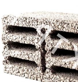 Облицовочный керамзитобетонный блок - вариант 3