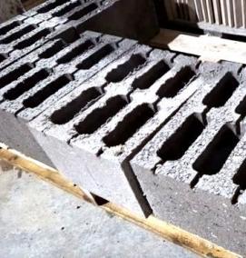 Облицовочный керамзитобетонный блок - вариант 2