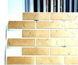 Облицовочный кирпич из пенопласта - модель 1